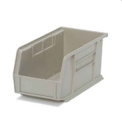 Market Lab Inc Storage Bin Stone Plastic 4 X 4-1/8 X 10-7/8 Inch - Each - 6034-ST-EA