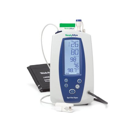 Monet Medical Reconditioned Vital Signs Monitor Spot Vital Signs® Spot Check and Vital Signs Monitoring NIBP, SpO2, Temperature AC Power - Each - WA42NOBR1-EA