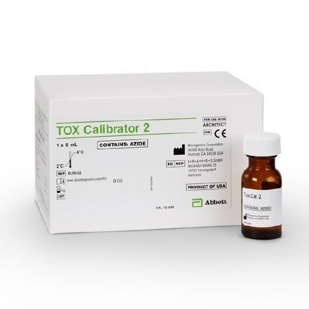 Abbott Calibrator Architect™ Multigent TOX 2 1 X 5 mL - Box of 1 - 06L3602-BX
