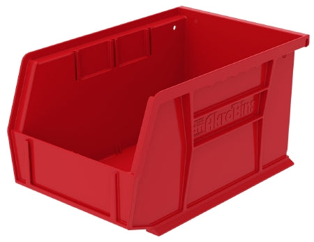 Akro-Mils Storage Bin AkroBins® Red Plastic 5 X 6 X 9-1/4 Inch - Case of 12 - 30237RED-CS