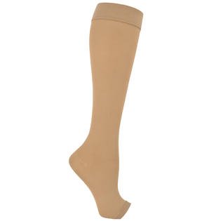 DJO Anti-embolism Stocking Knee High Medium Beige Open Toe - Each - 11320M-EA