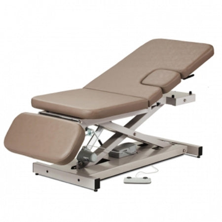 Clinton Industries Imaging Table with 3 Section Top Open Base Power Height - Each - 85300-3SB-EA