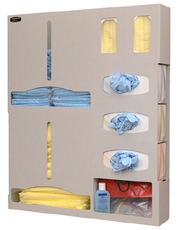 Bowman Manufacturing PPE Dispenser BOWMAN® Wall Mount Quartz Beige ABS Plastic - Each - PS001-0212-EA