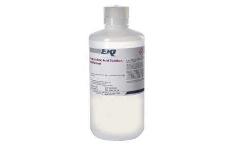 EK Industries Inc Chemistry Reagent Hydrochloric Acid Inorganic Acid 6.0 N 1 Liter - Each - 5200-1L-EA