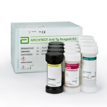 Abbott Immunoassay Reagent Architect™ Antibody Test Anti-Thyroglobulin 400 Tests - Box of 400 - 02K4620-BX