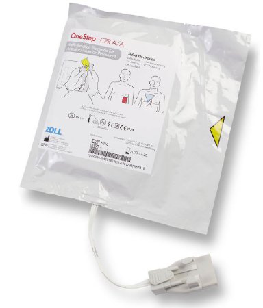 Zoll Medical Multi-Function Electrode Pad OneStep™ Adult - Case of 8 - 8900-0217-01-CS