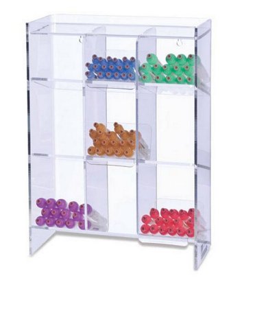 Market Lab Inc Blood Collection Tube Test Tube Rack Clear 5-1/2 X 12 X 16 Inch - Each - 7100-EA