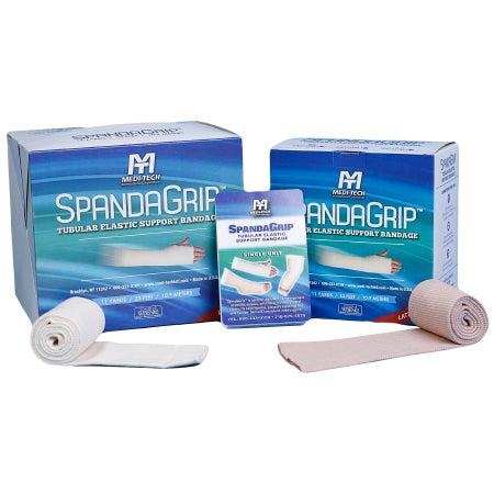 Medi-Tech International Elastic Tubular Support Bandage SpandaGrip™ 6-3/4 Inch X 11 Yard Small Trunk Pull On Natural NonSterile Size J Standard Compression - Each - SAG13117-EA