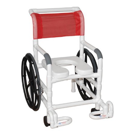 MJM International Shower Chair MJM International PVC Frame 350 lbs. Weight Capacity - Each - 131-18-24W-IF-EA