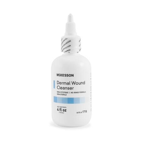 McKesson Wound Cleanser McKesson 4 oz. Squeeze Bottle NonSterile - Case of 12 - 1718-CS