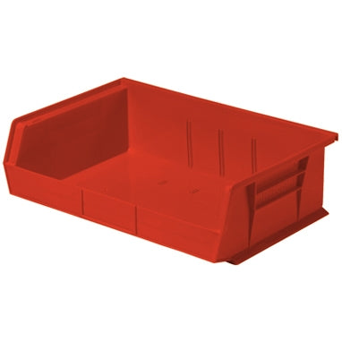 Health Care Logistics Storage Bin HCL® Super Tough Red Plastic 5 X 10-7/8 X 16-1/2 Inch - Each - 1417R-EA