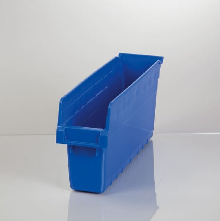 Health Care Logistics Storage Bin Store-Max Blue Plastic 4-3/8 X 8 X 17-7/8 Inch - Each - 18936B-EA