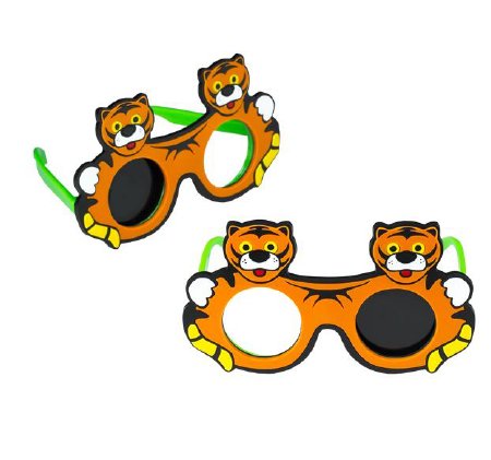 Good-Lite GOOD-LITE® Occluder Glasses Tiger Style Opaque Multicolored - Each - 461100-EA