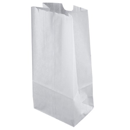 RJ Schinner Co Grocery Bag Duro® White Virgin Paper #8 - Case of 500 - 51028-CS
