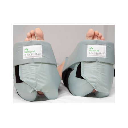Molnlycke Heel Protector Boot Molnlycke® Z-Flex™ Strap Closure Foot - Each - 1400123-EA