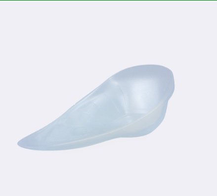 3M Systagenix/KCI Pressure Reducing Pad KerraPro™ Heel Silicone, White, Nonsterile - Box of 2 - KPRO30-BX