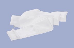 Contec Inc Cleanroom Wet Mop Pad Contec® EasyReach™ Bound Edge White Polyester Disposable - Case of 60 - MEQT0002-CS