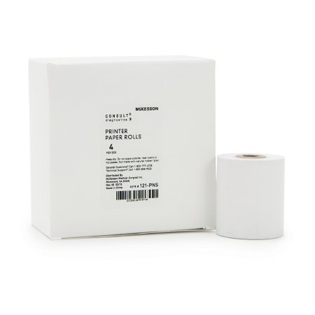 McKesson Printer Paper Rolls McKesson Consult™ McKesson 120 or McKesson Consult™ U120 Ultra Urine Analyzer - Each - 121-PNS-EA
