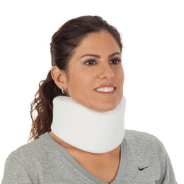 Ossur Cervical Collar Ossur® Medium Density Adult Small, Long One-Piece 3 Inch Height 22 Inch Length 15 to 20 Inch Neck Circumference - Each - 203014-EA