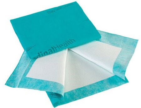 Cardinal Disposable Underpad Cardinal Health™ Premium 31 X 36 Inch Fluff / Polymer Heavy Absorbency - Case of 40 - UPPM3136-CS