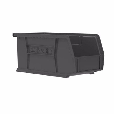Akro-Mils Storage Bin AkroBins® Black Plastic 5 X 5-1/2 X 10-7/8 Inch - Case of 12 - 30230BLACK-CS