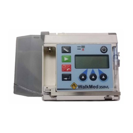 WalkMed Infusion LLC Ambulatory Infusion Pump WalkMed 350VL 9 Volt Alkaline Battery 1 to 1,999 mL Volume LCD - Each - 10-204609-EA