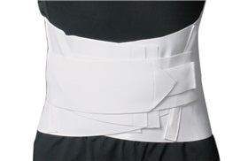 Alimed Back Support AliMed® Lumbosacral Support Plus Small Hook and Loop Closure 28 to 32 Inch Hip Circumference 10 Inch Back Height to 6 Inch Front Height Adult - Each - 2970005860-EA