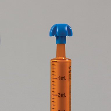 Health Care Logistics Syringe Tip Cap Comar® Non-sterile, Self-Righting - Pack of 50 - 16050-PK