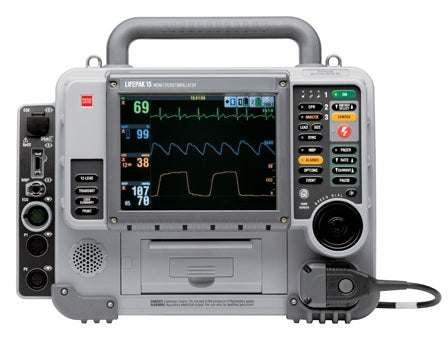 The Palm Tree Group Defibrillator Unit Manual Operation Lifepak® 15 Electrode Pads Contact - Each - 99577-001955-EA