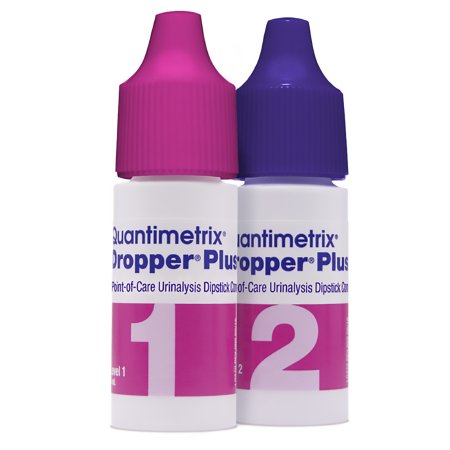 Quantimetrix Urine Chemistry Urinalysis Control Dropper® Plus Urinalysis Dipstick Testing 2 Levels 10 X 5 mL - Box of 1 - 1440-04-BX