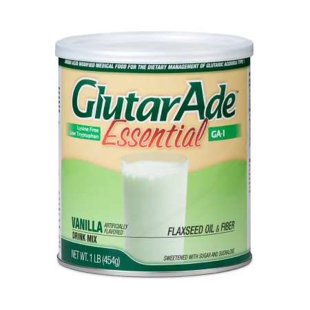 Nutricia North America Oral Supplement GlutarAde® Essential Vanilla Flavor Powder 400 Gram Can - Case of 4 - 120462-CS