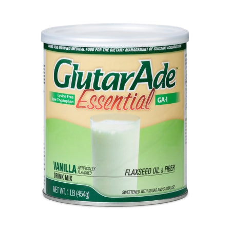 Nutricia North America Oral Supplement GlutarAde® Essential Vanilla Flavor Powder 400 Gram Can - Each - 120462-EA