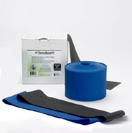 Performance Health Exercise Resistance Band Set TheraBand® Advanced Blue / Black 5 Inch X 5 Foot Heavy Resistance to X-Heavy Resistance - Each - 20381-EA