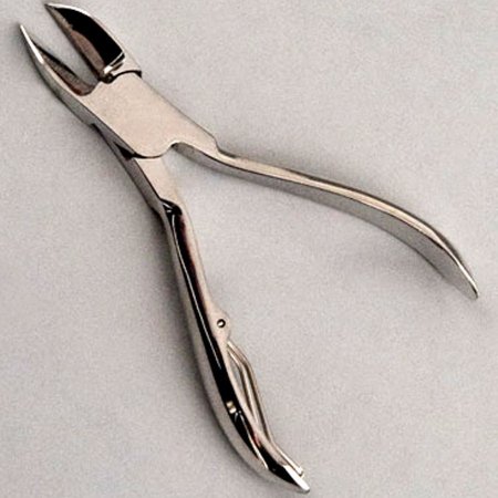 Sklar Nail Clipper Econo™ Straight Concave Jaw 4-1/2 Inch Length Chrome - Each - 80060-EA