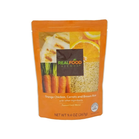 Nutricia North America Tube Feeding Formula Real Food Blends™ Orange Chicken / Carrots / Brown Rice Flavor Liquid 9.4 oz. Pouch - Each - 176988-EA