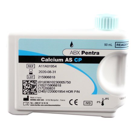 Horiba Reagent General Chemistry Calcium For ABX Pentra C400 / C200 Chemistry Analyzers 250 Tests - Each - 1220001954-EA