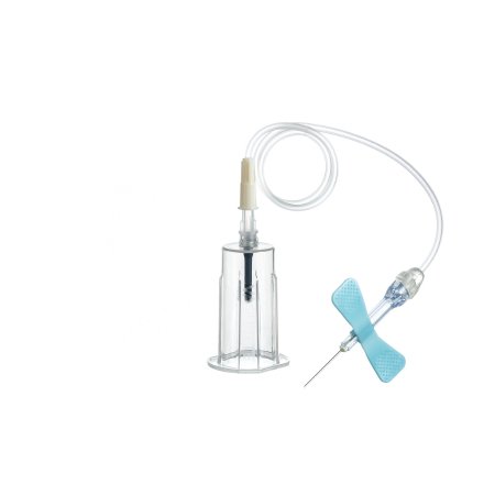 Greiner Bio-One VACUETTE® Blood Collection Set with Holder 23 Gauge 3/4 Inch Needle Length Safety Needle 12 Inch Tubing Sterile - Box of 24 - 450161-BX