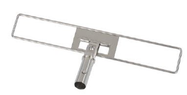 Contec Inc Cleanroom Mop Frame Contec® QuickConnect™ 1-3/4 X 4-1/4 X 11-1/2 Inch Push Button Connection Stainless Steel - Each - 2652SS-EA