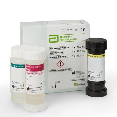 Abbott Reagent Kit Architect™ Thyroid / Metabolic Assay Thyroid Stimulating Hormone (TSH) For Architect Analyzers 500 Tests - Each - 07K6235-EA