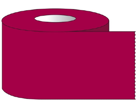 Shamrock Scientific Blank Label Tape Shamrock Multipurpose Label Maroon 3/4 X 500 Inch - Each - ST-34-22-EA