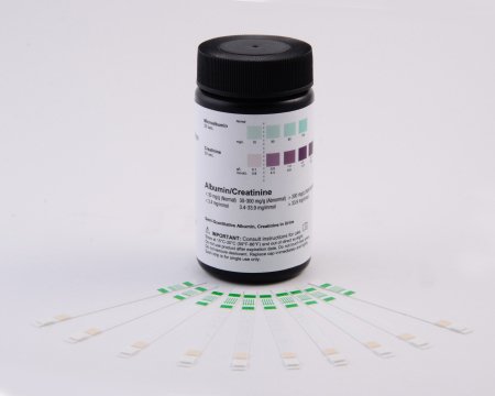 BTNX Urinalysis Reagent Rapid Response™ Microalbumin, Creatinine For Urinalysis 25 per Bottle - Box of 25 - U2.3-1S25-BX