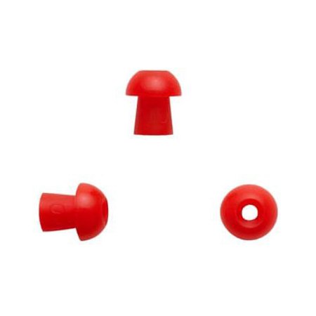 Maico Diagnostics Audiometer Eartip Sanibel™ 10mm, Red For Ero-Scan™, EasyTymp™ - Box of 100 - 8012972-BX
