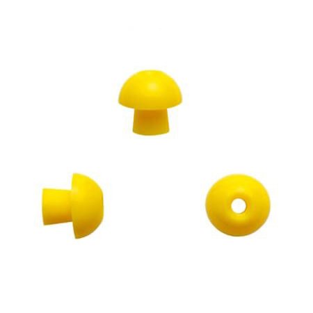 Maico Diagnostics Audiometer Eartip Sanibel™ 12mm, Yellow For Ero-Scan™, EasyTymp™ - Box of 100 - 8012976-BX