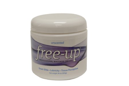 Fabrication Enterprises Massage Treatment Free-Up® 16 oz. Jar Unscented Cream - Each - 13-3241-EA