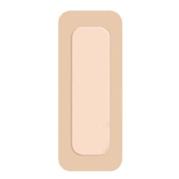 ConvaTec Foam Dressing Aquacel® 4 X 10 Inch With Border Waterproof Film Backing Silicone Adhesive Rectangle Sterile - Box of 10 - 421153-BX