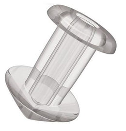 Oasis Eye Punctal Plug SOFT PLUG® Silicone Semi-Permanent Style Medium 2 mm Length 0.8 mm Diameter - Box of 6 - 6614-D-BX