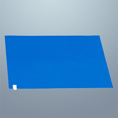 Health Care Logistics Adhesive Floor Mat Tacky Mat® 24 X 34 Inch Blue Polyethylene - Case of 4 - 5603-01-CS