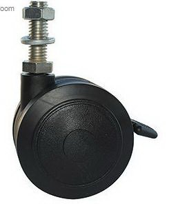 MJM International Locking Caster - ST/1 - R-4TW-ADJ-ST