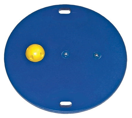Fabrication Enterprises Wobble/Rocker Board CanDo® Circular 1 Inch 2 X 16 X 16 Inch Yellow - Each - 10-2020-EA