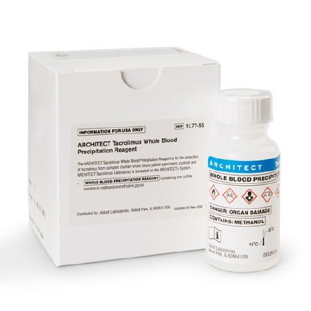 Abbott Immunoassay Reagent Architect™ Immunosuppressant Drugs / Transplantation Tacrolimus - Each - 01L7755-EA